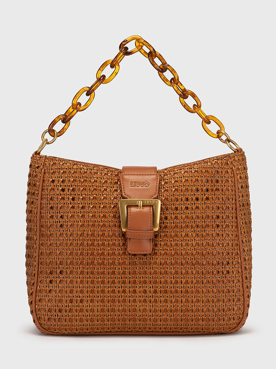 Knitted shoulder bag - 1