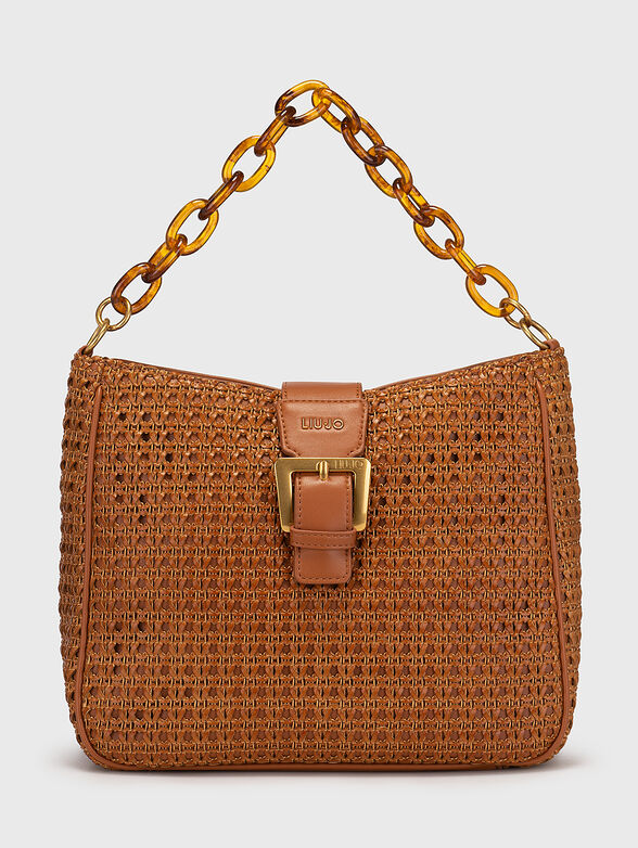 Knitted shoulder bag - 1