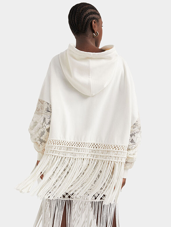 Sweatshirt with fringes - 4