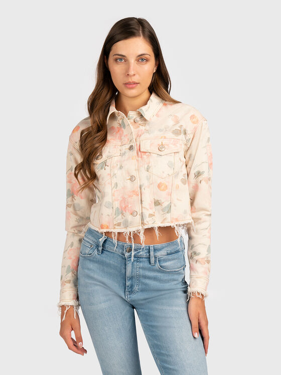 Jachetă scurtă din denim KALISA - 1