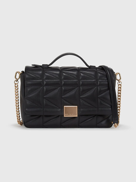 Crossbody bag with quilted effect - 1