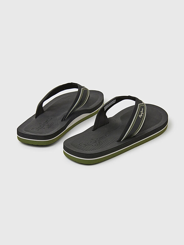 SOUTH BEACH 2.0 black beach shoes  - 3