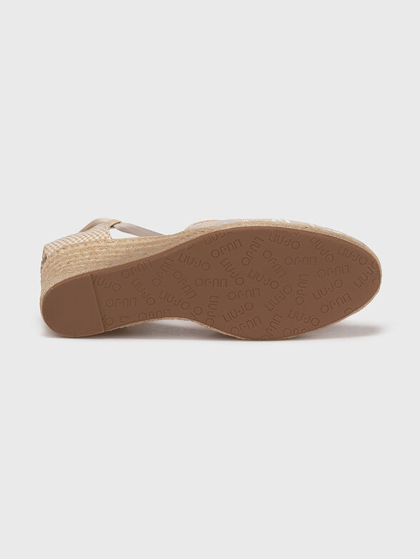 DAMITA 04 espadrilles with logo print - 5