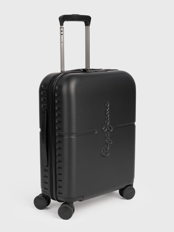 Black suitcase with logo  - 3
