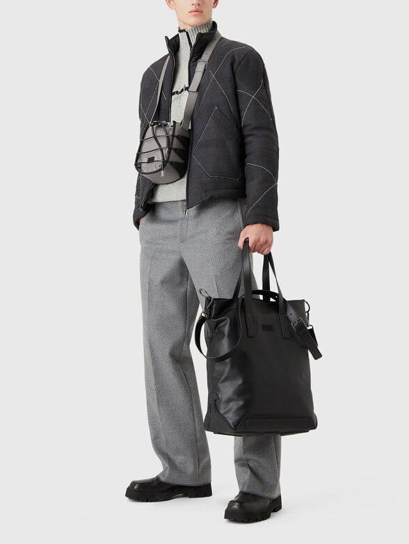 Large leather tote bag - 2