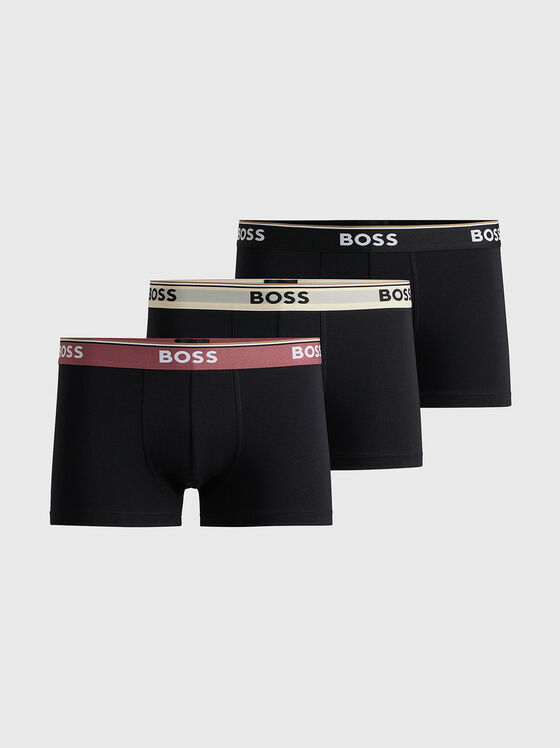 Set de 3 perechi de boxeri negri - 1