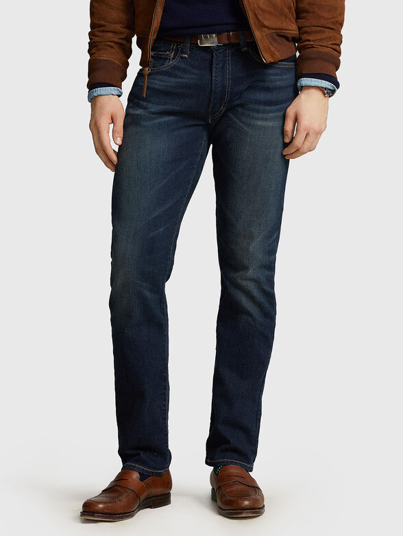 Dark blue jeans - 1