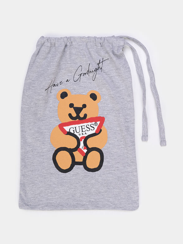 Set of 2 pieces with logo print - 4