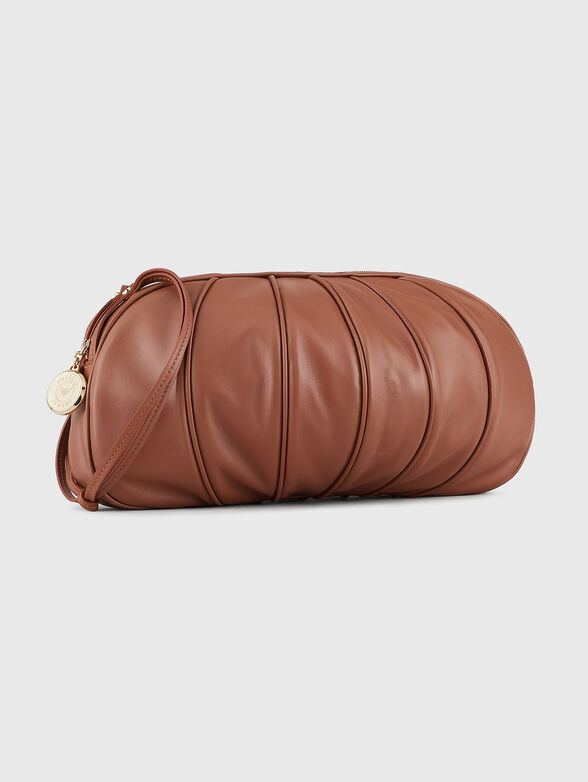 Brown leather bag - 4
