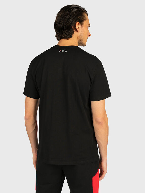 T-shirt with contrasting logo print - 2