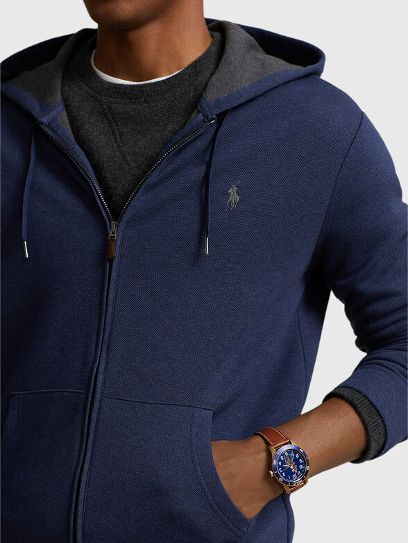 Dark blue sweater  - 4