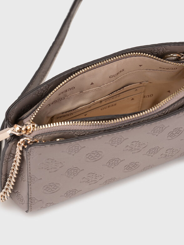 ZARELA crossbody bag with monogram logo print - 6