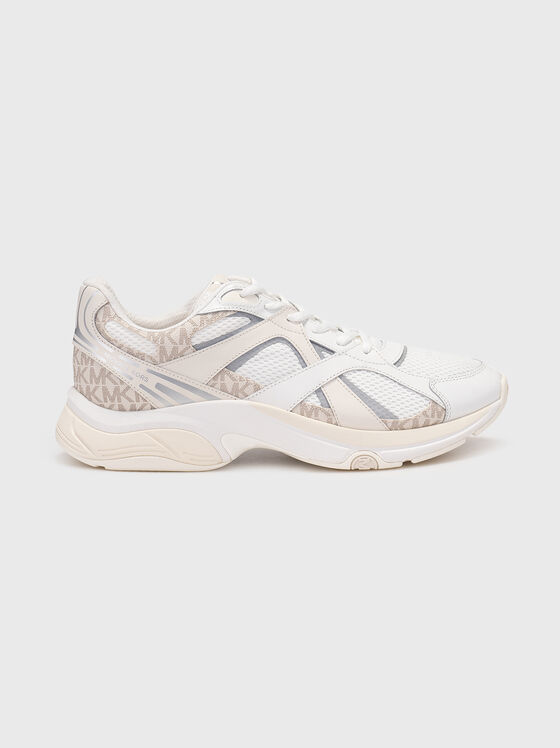 Adidași LEO din piele și material textil - 1