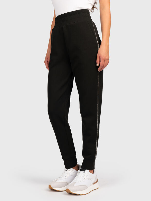 Sports pants with logo detail - 1