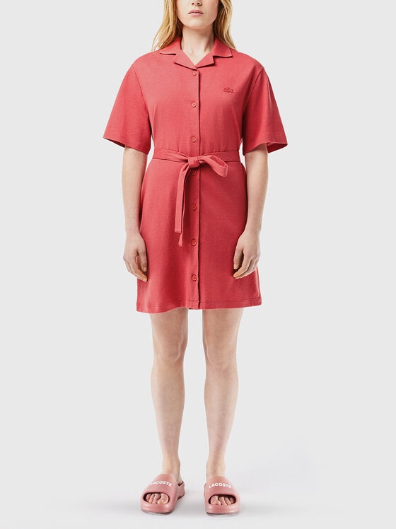 Rochie mini cu centură - 1