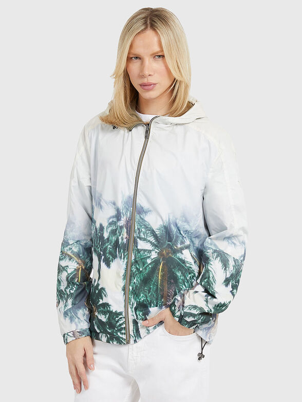 Reversible windbreaker with hood - 1