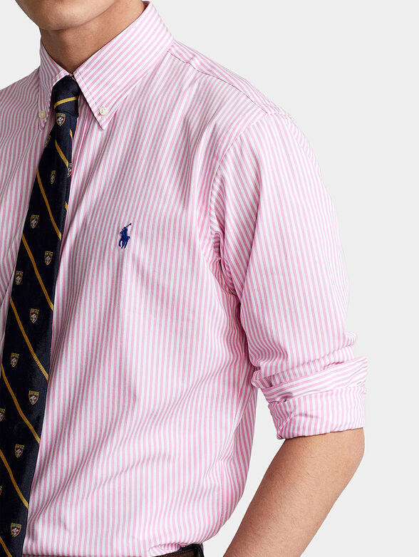 Striped cotton shirt - 3