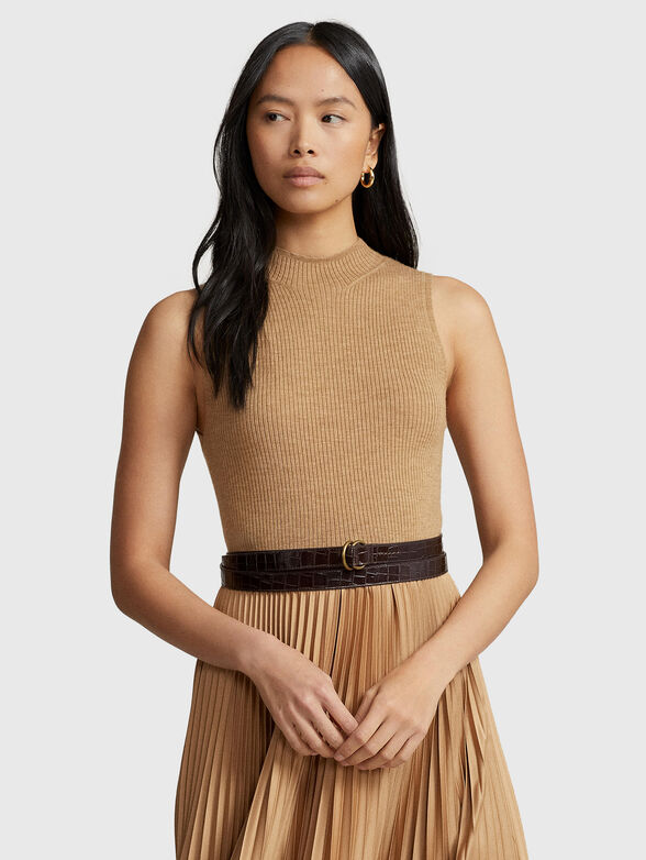 Wool blend top  - 1