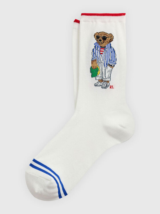 Șosete cu broderie Polo Bear - 1