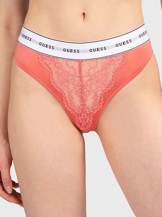 Tanga din dantelă BELLE - 1