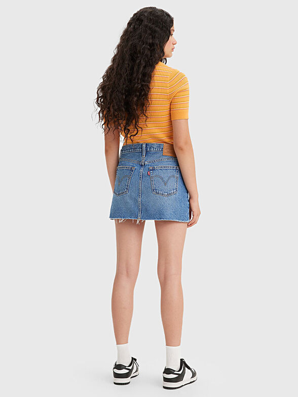 ICON™ denim skirt with distressed effect - 2
