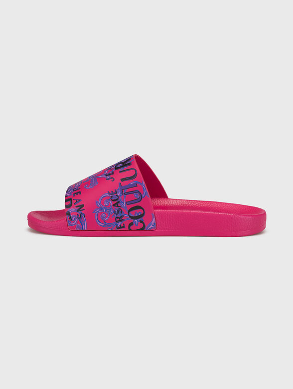 FONDO SHELLY slippers with logo motif - 4
