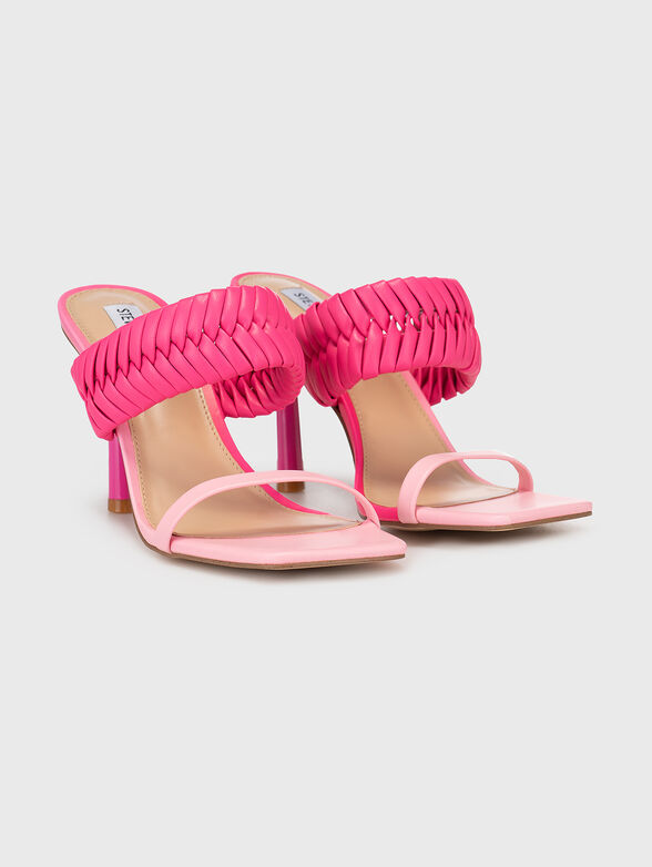 ENAMOR black heeled slippers - 2