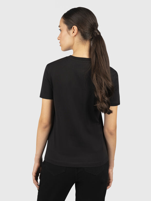 T-shirt with contrasting logo print - 2