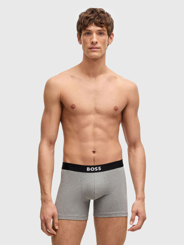Set of three pairs of boxers with logo detail - 2
