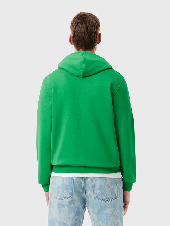 Sweatshirt with hood and logo - 3