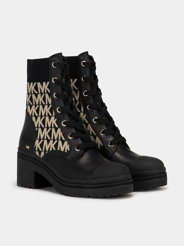 BREA intarsia-knit ankle boots - 2