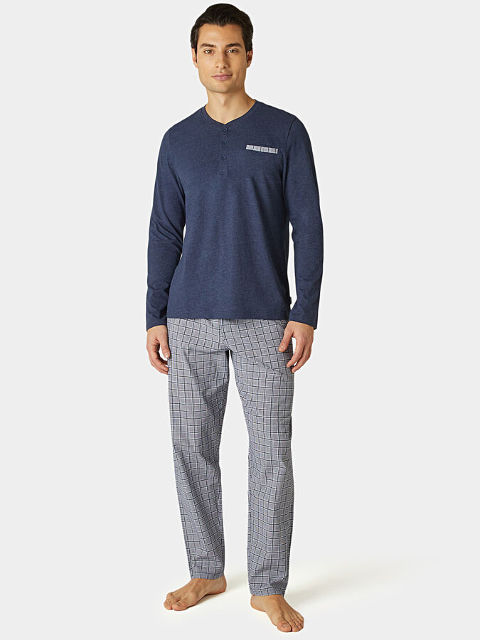 cage wilderness junk DAILY PAJAMAS top of pajamas with long sleev de firmă YAMAMAY —  Globalbrandsstore.ro