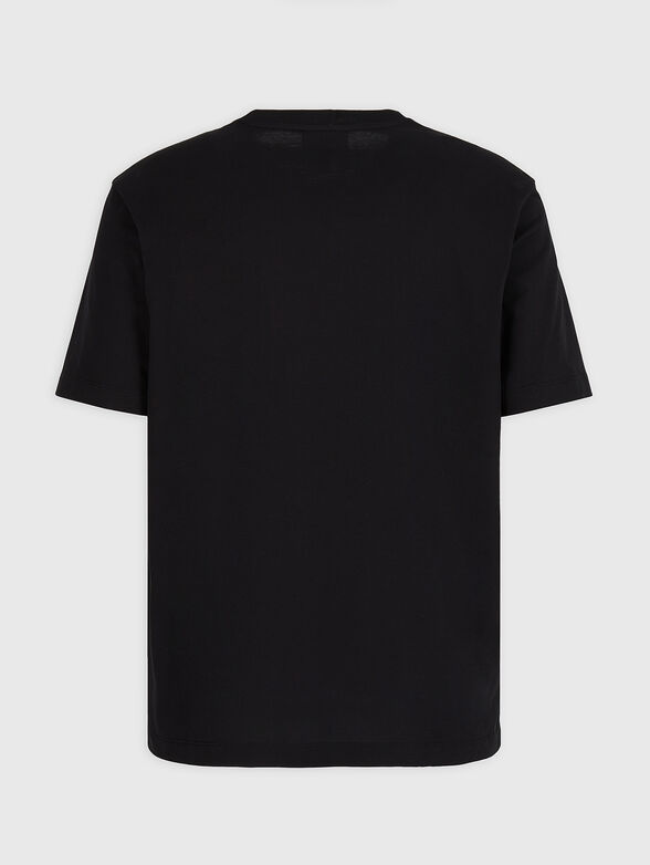 Cotton T-shirt with logo print - 2