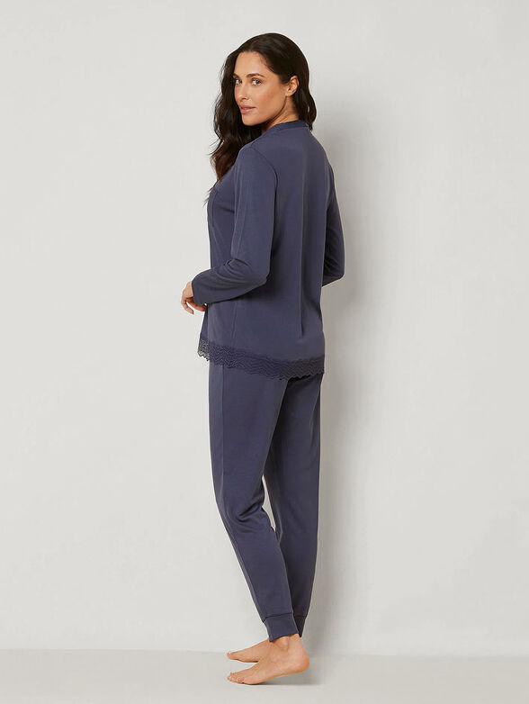 RIB LACE pyjama bottom - 2