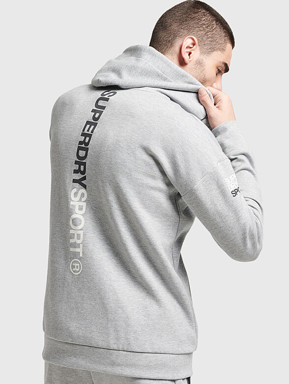 GYMTECH sweatshirt with hood and zip - 2
