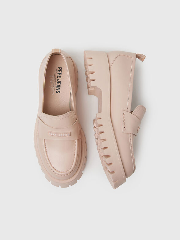 OXFORD beige moccasins  - 6