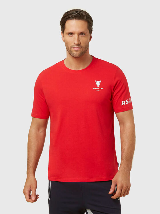 RS 21 cotton T-shirt in dark blue - 1