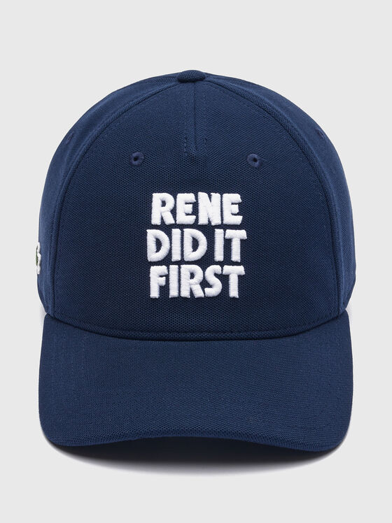 Șapcă unisex cu broderie contrastantă - 1