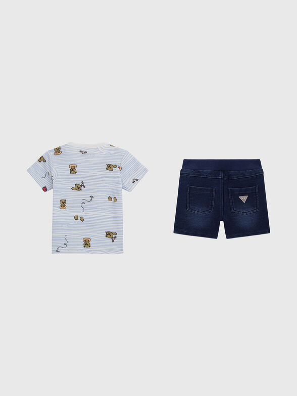 Two piece set with logo print - 2