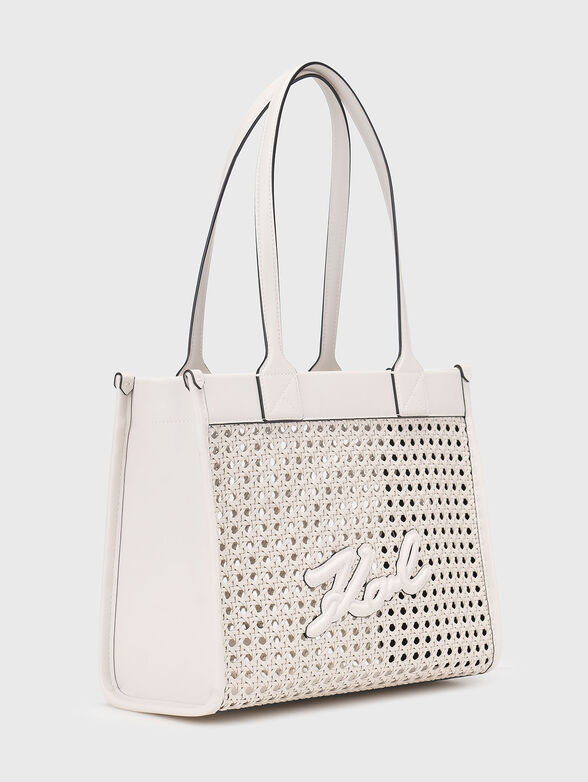 Bag with logo detail and tote bag - 4