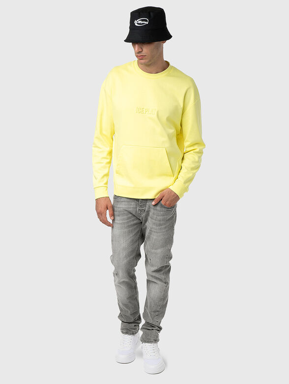 Sweatshirt with embossed logo - 2