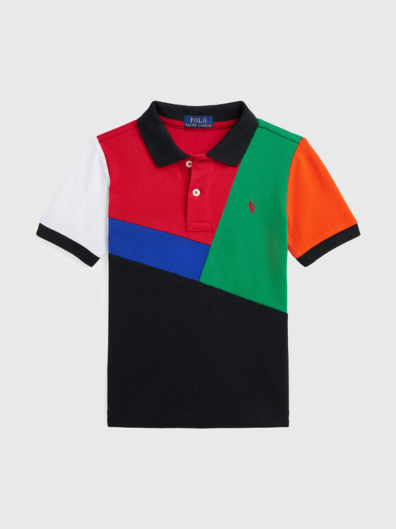 Polo shirt with contrast elements  - 1