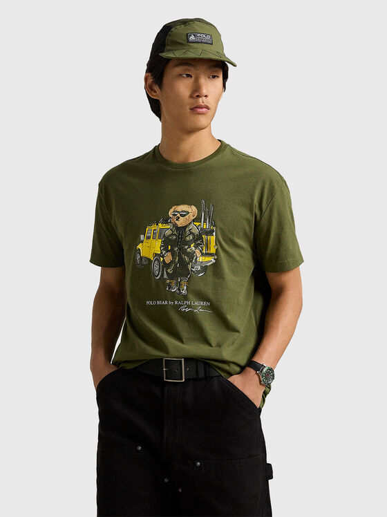 Tricou cu imprimeu Polo Bear - 1