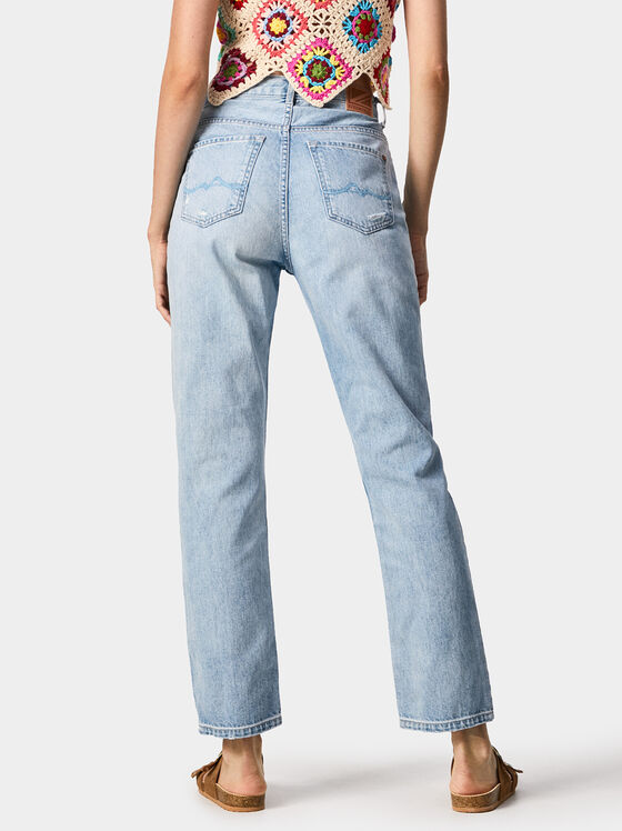 CELYN straight jeans with a high waist - 2