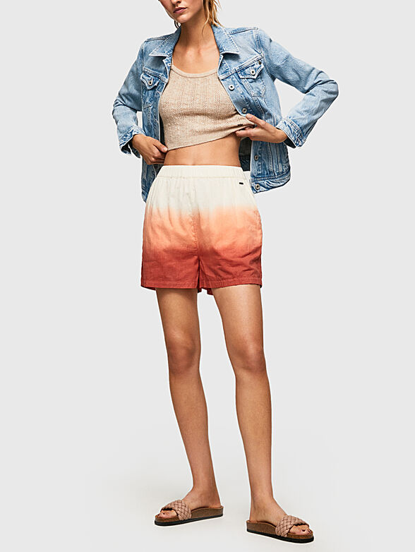 BRIAN shorts with iridescent effect - 4