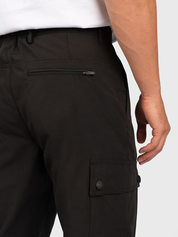 Black cargo pant - 4