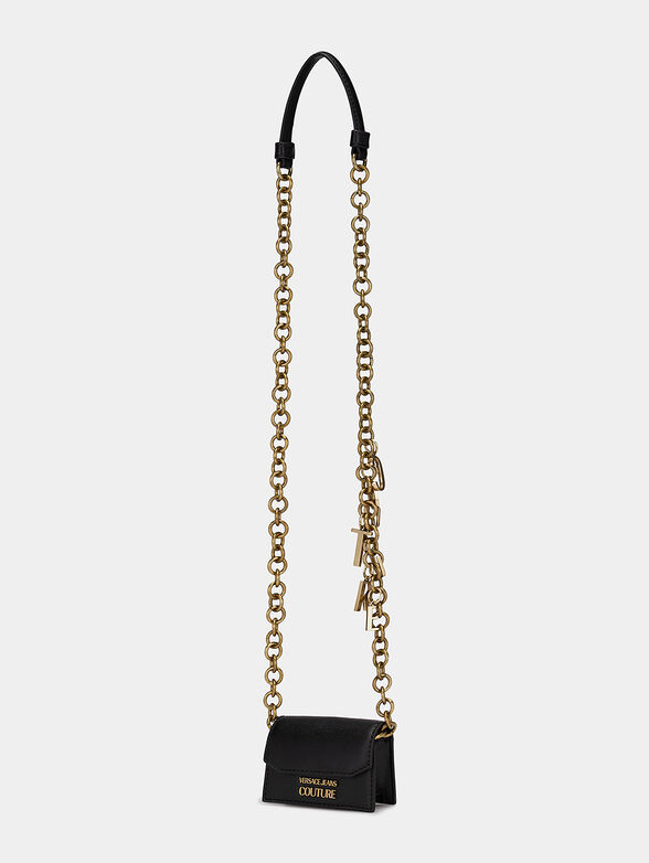 Black small bag with logo details - 6