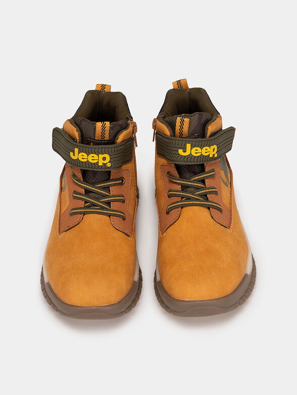 CANYON ankle boots with logo lettering - 6