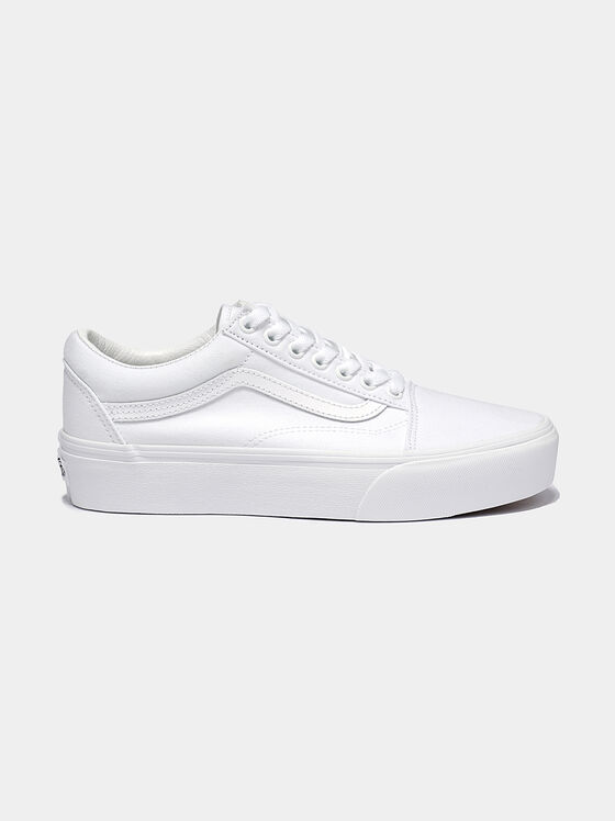 White platform sneakers - 1