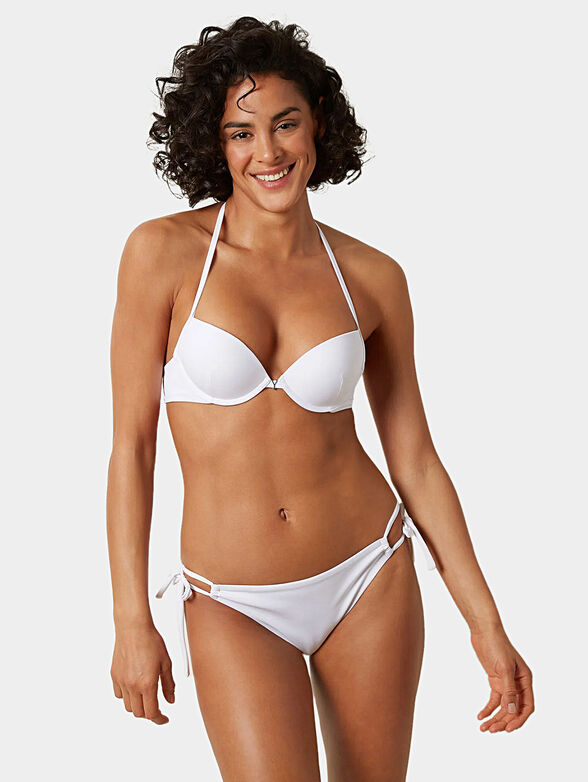 ESSENTIALS bikini bottom in white color - 2